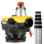 Комплект Leica NA332 штатив рейка 5м