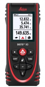Лазерна рулетка Leica DISTO X3