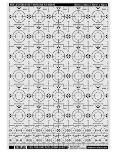 Плівковий відбивач геодезичний A4 NIVOLINE