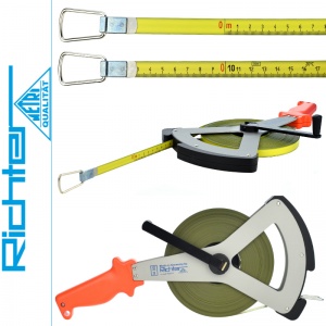 Рулетка RICHTER 404-V 50м  поліамідна