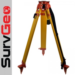 Важкий дерев'яний штатив - PRO з двома замками SurvGeo