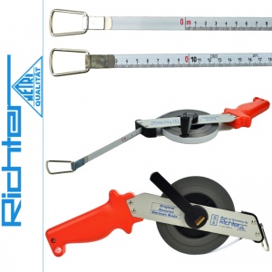 Рулетка RICHTER 414W-SR 30м сталева лакована