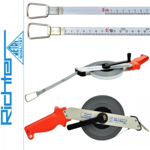 Рулетка RICHTER 414W-SR 50м  сталева лакована